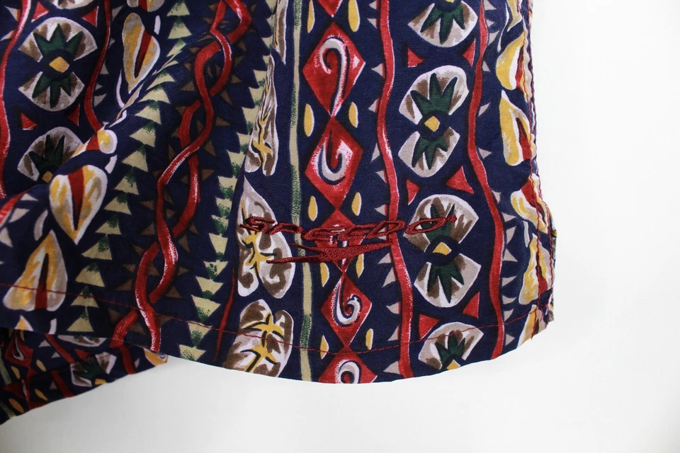 Bañador Speedo vintage para hombre XL malla forrado con red floral a rayas Foto 4 de 4