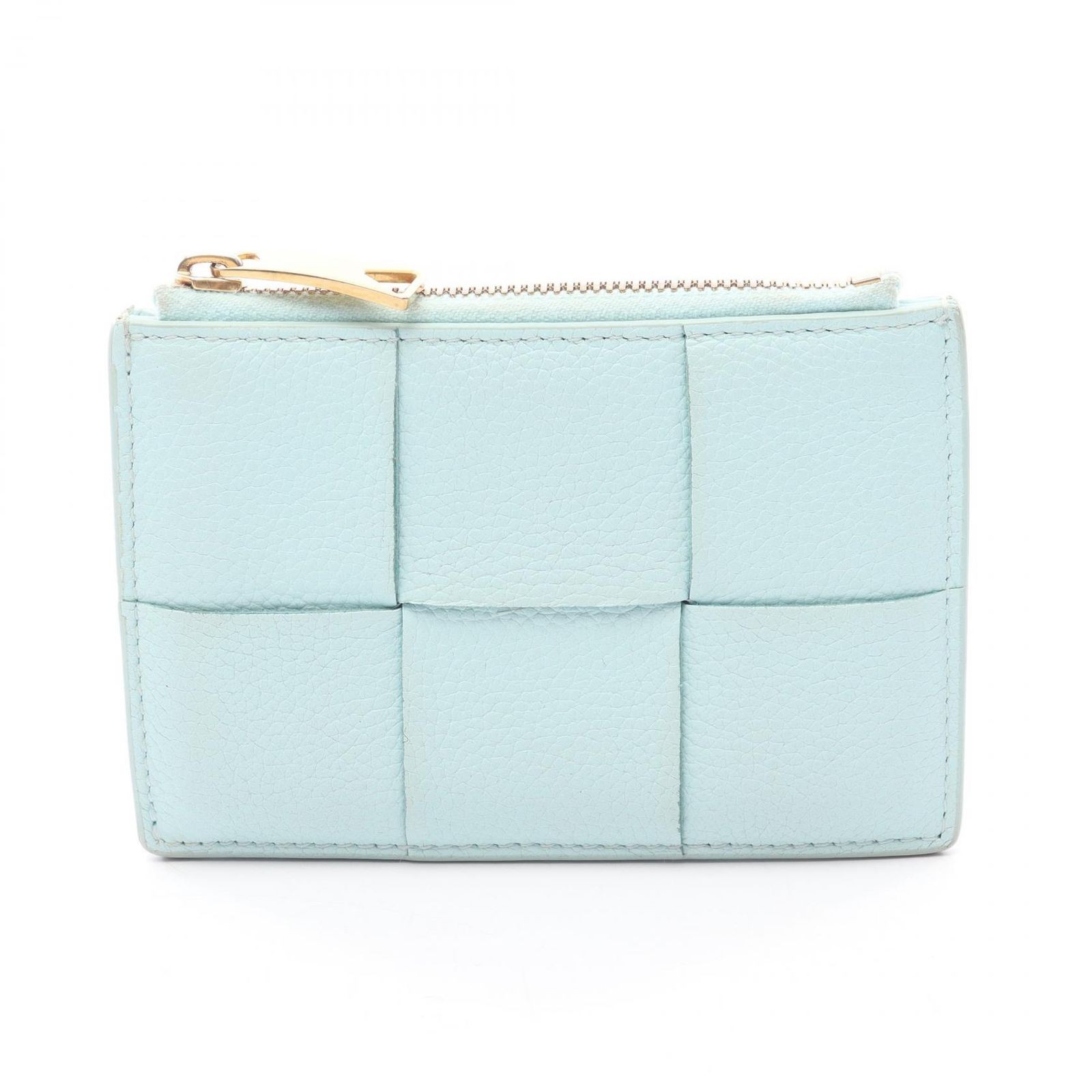 Bottega Veneta Maxi Intrecciato Leather Card Case Short