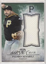 2015 Triple Threads Unity Single Jumbo Relics Emerald 5/18 Pedro Alvarez 1o3
