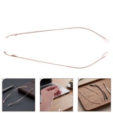 1 Pair Eyeglass Temple Replacement Tips for Rimless Glasses, Easy Install