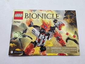 LEGO 70783 Protector of Fire (2015, 100% Complete W/ Manual, Retired, Bionicle)