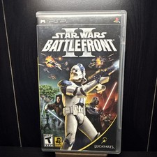 Star Wars: Battlefront II Sony PSP 2005 (with box no manual)