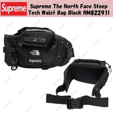 Supreme The North Face Steep Tech Waist Bag Black NM82291I
