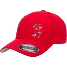 Trump 2024 MAGA 45 47 48 Make America Great Again 5001 Flexfit Hat Baseball Cap