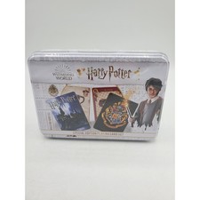 Harry Potter Special Edition Playing Cards 2 Decks Set In Metal Tin New/Sealed