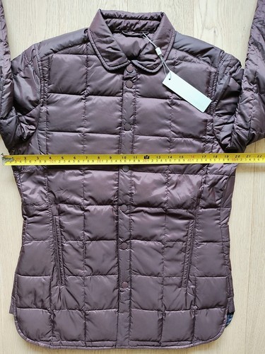 (NWT) J.Lindeberg Overshirt Down Jacket - Burgundy - S - Picture 12 of 16
