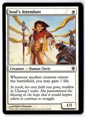 Soul's Attendant ROE 44 Magic: The Gathering C NM