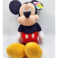 New 18 in Disney Mickey Mouse Plush Stuffed Animal Toy New With Tags Classic