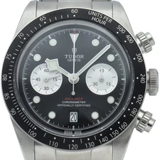 TUDOR Black Bay Chronograph Watch M79360N-0001 Stainless Steel mensWatch bla...