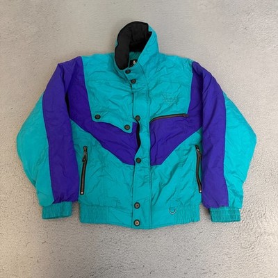 Vintage Helly Hansen Jacket Mens Size Small Blue Full Zip *