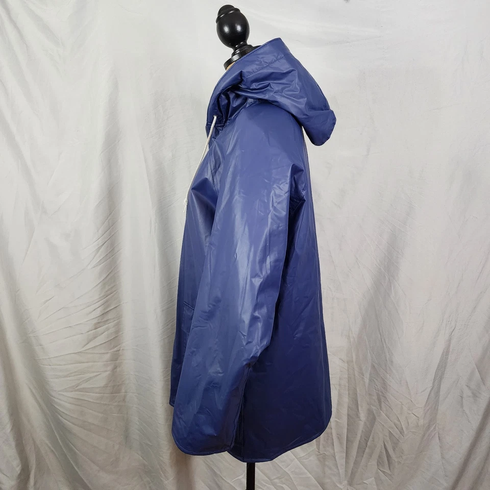 Vintage MISTY HARBOR Size Medium Anytime Jacket Rain Coat Madras Plaid Lining - Image 2 of 4