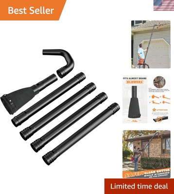 #ad Universal Leaf Blower Gutter Cleaning Kit – Effortlessly Clean from the Ground $87.99