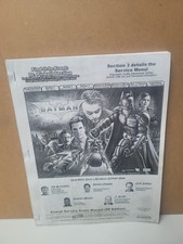 Batman The Dark Knight Pinball Manual