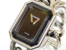 Used CHANEL Premiere L size H0452 Wrist watch Women Quartz Silver