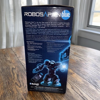 RARE Wow Wee Robosapien blue #8507 Smartphone Bluetooth Enabled