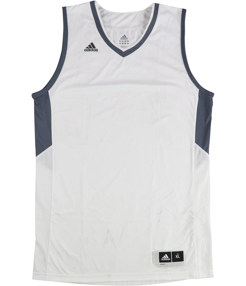Adidas Mens Two-Tone Jersey, white, XL