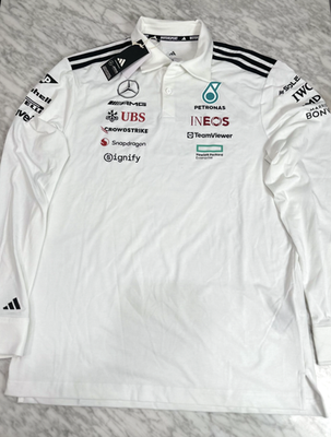 Adidas Mercedes AMG Petronas Formula 1 Team Polo Shirt JX0757