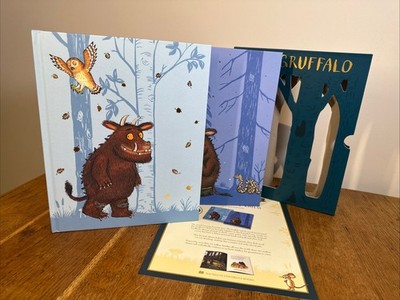The Gruffalo & The Gruffalo's Child SIGNED & DOODLED UK 1st/1st HB Slipcased Ed