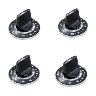 4X Part Y700854 for Whirlpool Jenn Air Range Surface Burner Eye Control Knob