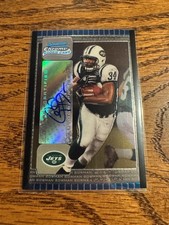 2005 Bowman Chrome Rookie Card Cedric Houston Autograph New York Jets. rookie card picture