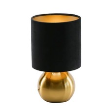 Small Bedside Lamp Mid Century Lamp With Brass Base Nightstand Table Lamp For Be
