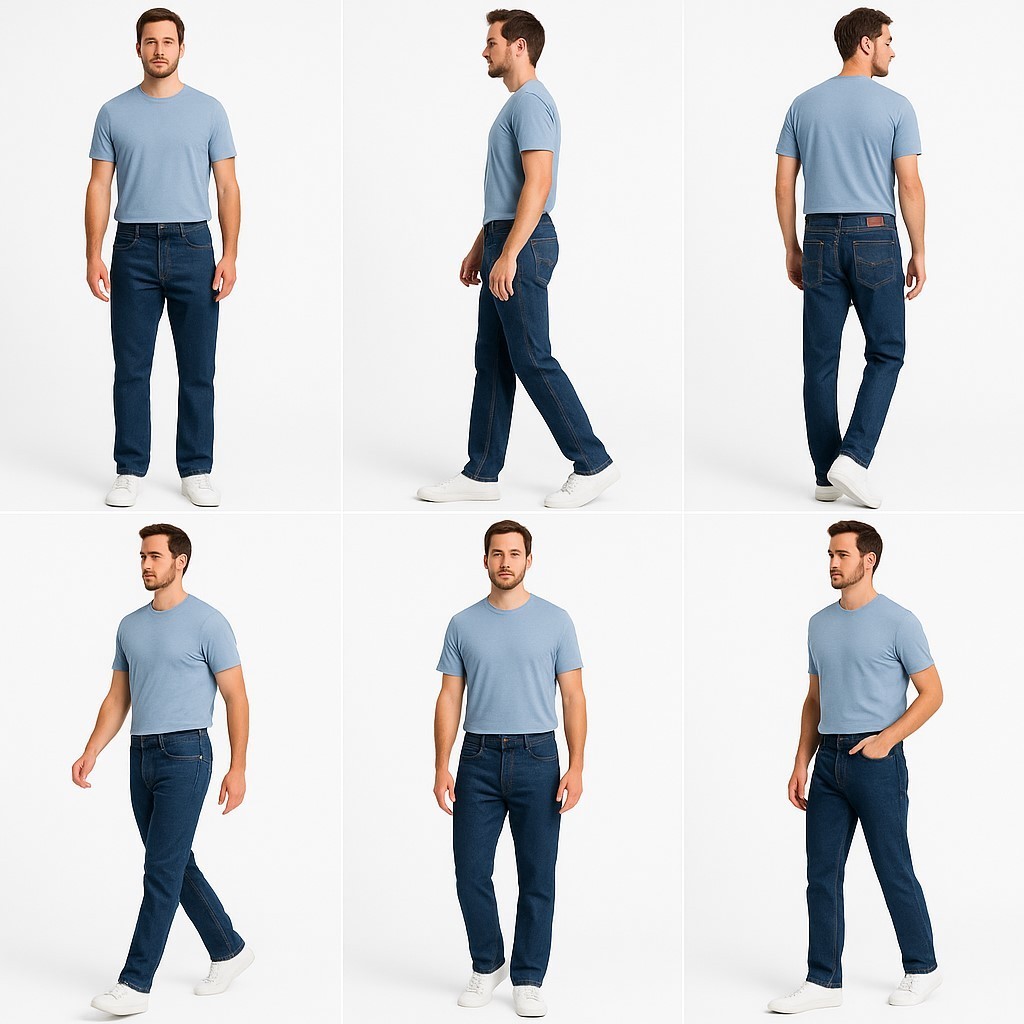 Levi's Men's 505 Dark Stonewash Regular Fit Straight Leg Jeans 38W 32L. NEW!!! thumbnail 6