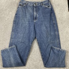 Vintage 80s 90s Lee Riders Jeans Womens 18 Fits 31x30 Tapered USA Made Union
