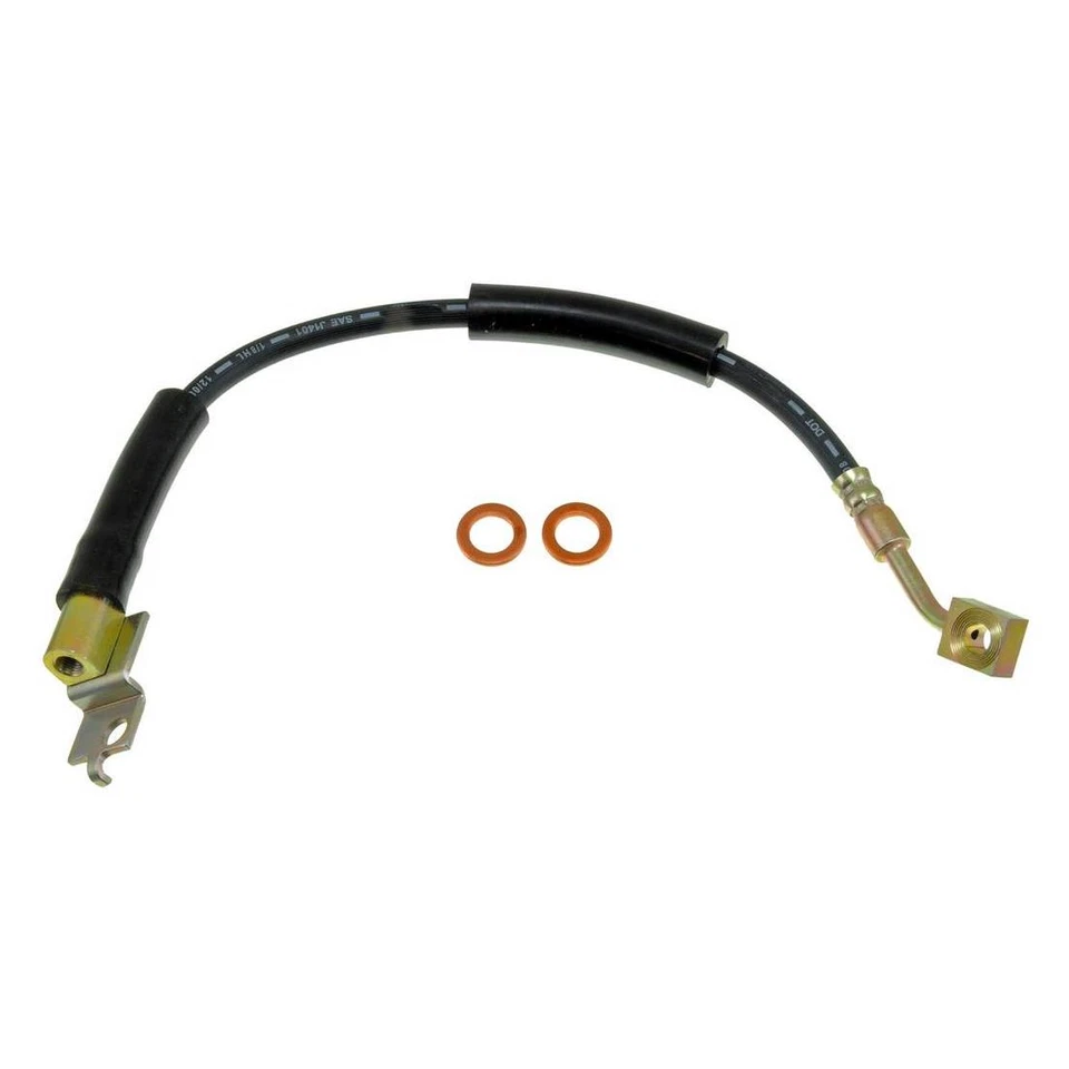 Front Left Front Right Brake Hydraulic Hose for 1990-1992 Jeep Comanche - Imagem 3 de 4