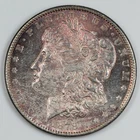 1878-S Morgan Silver Dollar UNC Rose Obverse Toning $1 -See Photos