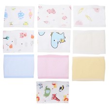  10Pcs Infant Belly Bands Cotton Umbilical Cord Cartoon Newborn Navel Belt for