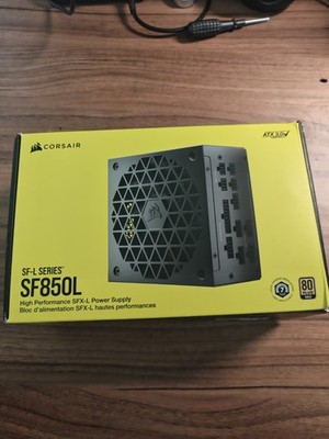 Corsair SF850L 850 Watt SFX Netzteil 80+ Gold ATX3.0 PCIe5.0 Vollmodular