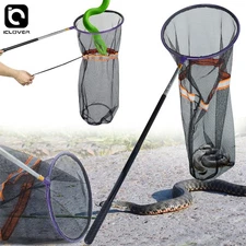 Telescopic Snake Catcher Net with Closure Reptile Grabber Catching Handling Tool