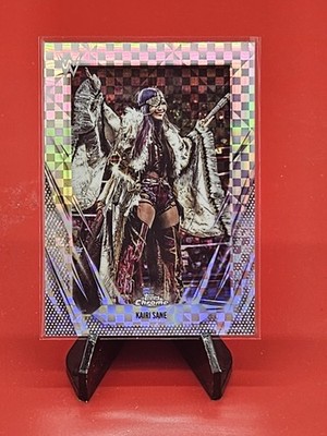 Kairi Sane 2026 WWE Topps Chrome X-Fractor Raw Wrestling Card | eBay
