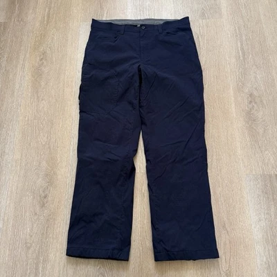 Eddie Bauer Pants Mens 36x30 Navy Blue Fleece Lined Performance Tech Nylon - Image 1 of 4