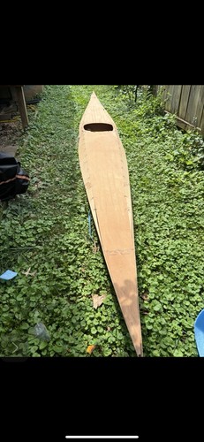 Unfinished 17 Foot Wood Kayak