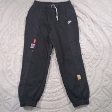 Nike Sportswear Icon Clash Black Logo Jogger Sweatpants CJ2048-010 Women s M