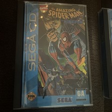 The Amazing Spider-Man vs. Kingpin (Sega CD 1993) CIB Complete w Manual VGC