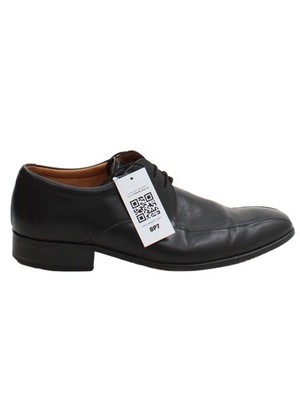Barker Herren formelle Schuhe UK 10,5 schwarz 100 % Leder Brogue