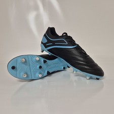 Gilbert Rugby Boots - Sidestep X20 6 Stud Boot - Black Teal Size: 8 - Ex Display