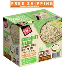 Kitchen 88 Coconut Lime Rice, 8.8 oz., 6 pk.