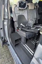 Schuhregal DUNKELGRAU für Beifahrerseite VW T7 California/Multivan Made In DE