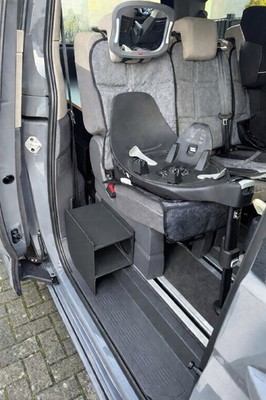 Schuhregal DUNKELGRAU für Beifahrerseite VW T7 California/Multivan Made In DE
