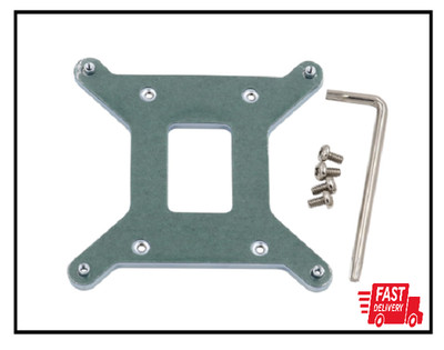 Metal LGA1700 Motherboard Backplate, CPU Radiator Base Heatsink Mounting... 