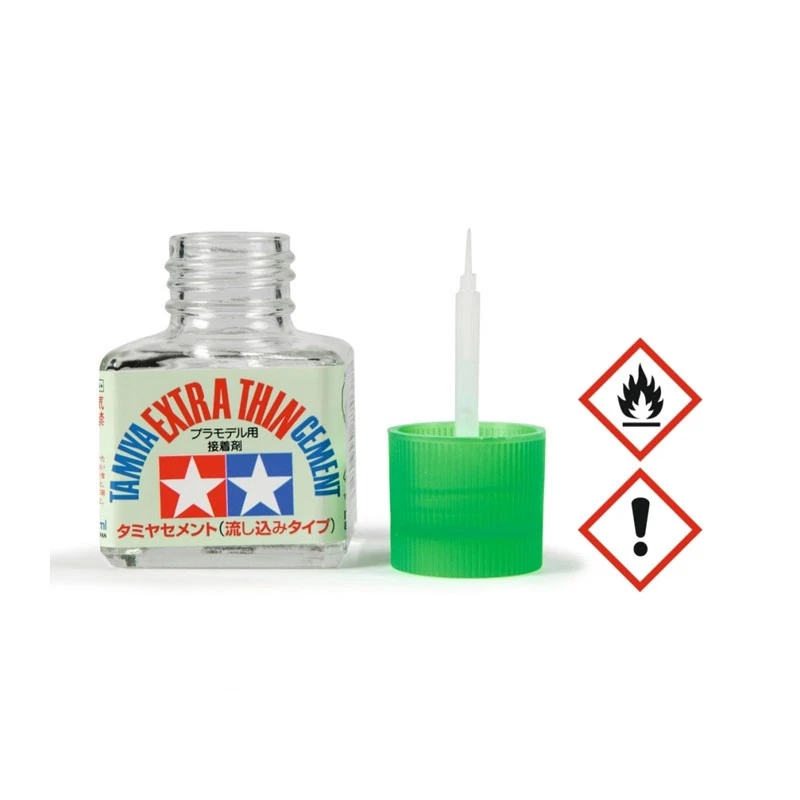 TAMIYA-CARSON Pegamento plástico extrafino Tamiya 87038 40 ml, modelismo ¡NUEVO!°