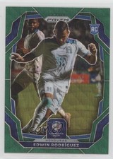 2024 Prizm CONMEBOL Copa America Green Wave Edwin Rodriguez Rodríguez #186 1bu3