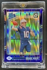 2024 Panini Donruss Optic Drake Maye Purple Shock Rated Rookie #229 Patriots