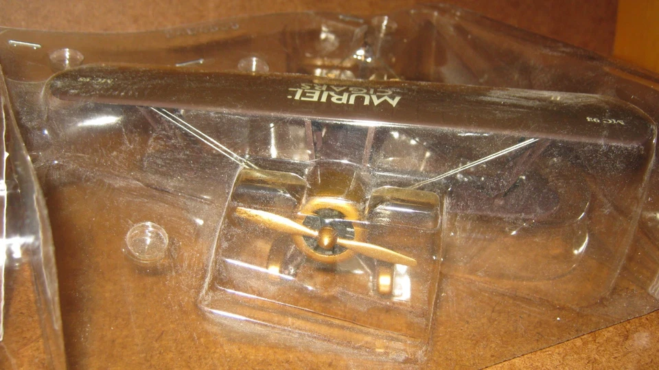 MODEL POWER BIPLANE MURIEL CIGARS Historical Aviation Diecast 1/48 Scale New - Image 2 of 4