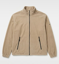 FIRST B Herren Fleecejacke 2XL Beige Reißver...