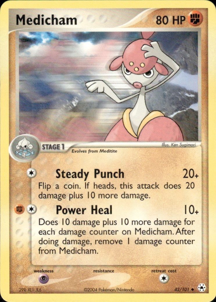 Medicham - EX Hidden Legends - 42/101 - Uncommon