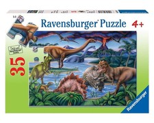 Ravensburger Dinosaur Playground - 35 Piece Jigsaw Puzzle for Kids   Every Piece